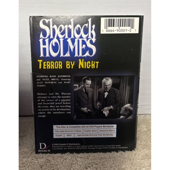 Sherlock Holmes & Zorro Hollywood DVD Classics Cardstock Sleeve - Picture 5 of 5